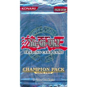 Yu-Gi-Oh Champion Pack Game 2 Booster Pack (Single Pack)