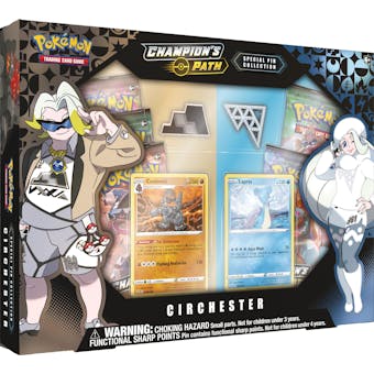 Pokemon Champion's Path Special Pin Collection Box - Circhester