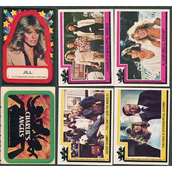 Charlie's Angels Trading Card Set Series 1 and 2 1-121 Plus 22 Stickers