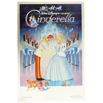 Cinderella Movie Poster Re-Release Poster 1949