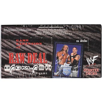 Comic Images WWE Raw Deal Backlash Wrestling Starter Box