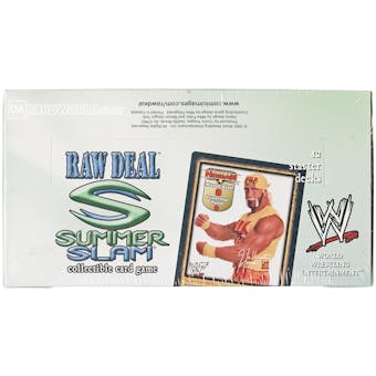 Comic Images WWE Raw Deal Summer Slam Wrestling Starter Deck Box