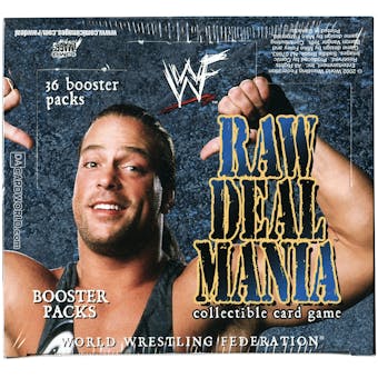 Comic Images WWE Raw Deal Mania Wrestling Booster Box