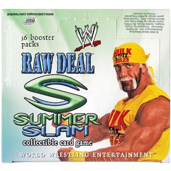 Comic Images WWE Raw Deal Summer Slam Wrestling Booster Box