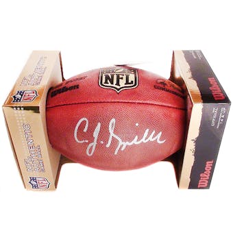 C.J. Spiller Autographed Buffalo Bills Official Wilson NFL Game Football