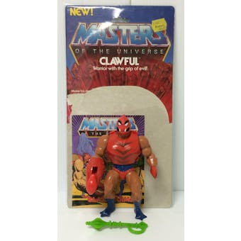 MOTU Clawful Masters of the Universe Complete with Cardback and Comic