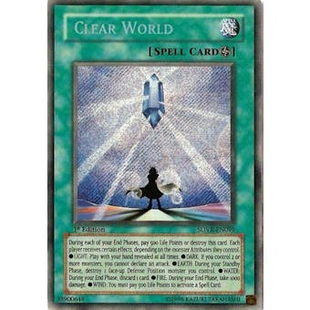 Yu-Gi-Oh Stardust Overdrive Single Clear World Secret Rare