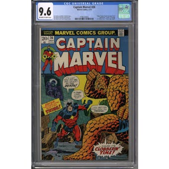 Captain Marvel #26 CGC 9.6 (OW-W) *3796320002*