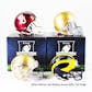 2020 Hit Parade Autographed College Football Mini Helmet Hobby Box - Series 1 - TOM BRADY & Barry Sanders!