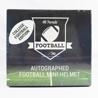 2020 Hit Parade Auto College Football Mini Helmet 1-Box Series 1- DACW Live 6 Spot Random Break #2