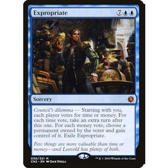 Magic the Gathering Conspiracy: Take the Crown FOIL Expropriate NEAR MINT(NM)