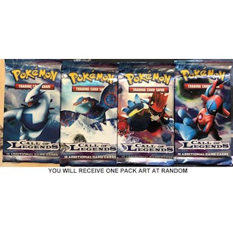 Pokemon Call of Legends SINGLE Booster Pack - UNSEARCHED RANDOM ART