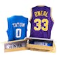 2019/20 Hit Parade Autographed College Basketball Jersey Hobby Box - Series 2 - Tim Duncan & Allen Iverson!!