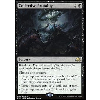 Magic the Gathering Eldritch Moon Single Collective Brutality FOIL - NEAR MINT (NM)