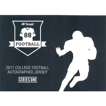 2017 Hit Parade Autographed College Football Jersey Hobby Box - Series #1   Dak Prescott & Ezekiel Elli