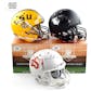 2018 Hit Parade Autographed Full Size College Football Helmet Hobby Box - Series 7 - B. Favre & Baker Mayfield