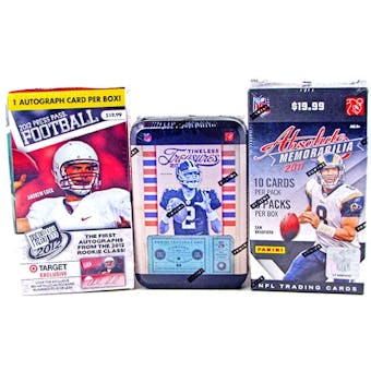 Football Card Collector Package #2 - Guaranteed Autographs and Memorabilia Cards!