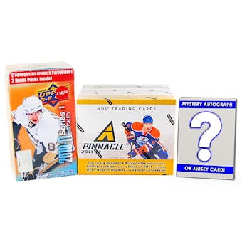 Hockey Card Collector Package #1- With Mystery Memorabilia or Auto Card!