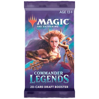 Magic the Gathering Commander Legends Draft Booster Pack