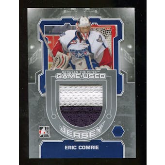 2012/13 In the Game Between The Pipes Jerseys Silver #M13 Eric Comrie /140