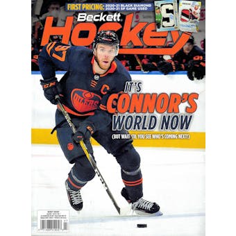 2021 Beckett Hockey Monthly Price Guide (#347 July) (Connor McDavid)