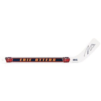 Connor McDavid Autographed Erie Otters Mini Hockey Stick (Erie Otters Team COA)