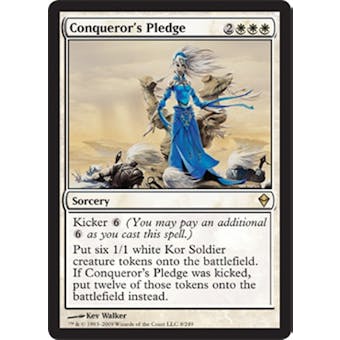 Magic the Gathering Zendikar Single Conqueror's Pledge - NEAR MINT (NM)