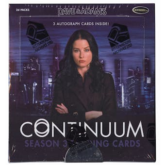 Continuum Season 3 Trading Cards Box (Rittenhouse 2015)