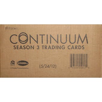 Continuum Season 3 Trading Cards 12-Box Case (Rittenhouse 2015)