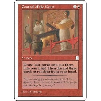 Magic the Gathering Portal 3: 3 Kingdoms Single Control of the Court - NEAR MINT (NM)