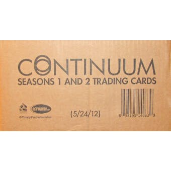 Continuum Seasons 1 & 2 Trading Cards 12-Box Case (Rittenhouse 2014)