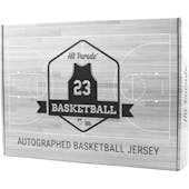 2021/22 Hit Parade Autographed Basketball Jersey - Series 10 - Hobby 10-Box Case - Luka, Tatum & Giannis!!
