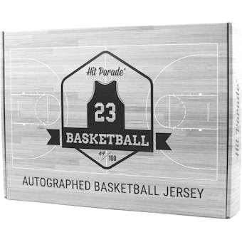 2018/19 Hit Parade Autographed Basketball Jersey Hobby Box - Series 12 - Stephen Curry, Giannis, & B. Russell