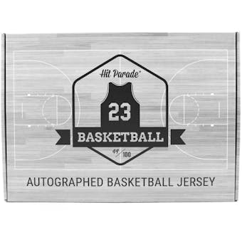 2020/21 Hit Parade Autographed Basketball Jersey - Series 4 - Hobby 10-Box Case - Zion, Curry & Tatum!!