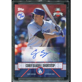 2016 Topps Baseball Hawaii Summit Exclusive Corey Seager Autograph 10/10