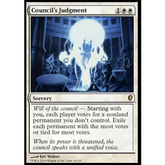 Magic the Gathering Conspiracy Single Council's Judgment - NEAR MINT (NM)