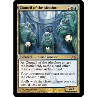 Magic the Gathering Dragon's Maze Single Council of the Absolute Foil