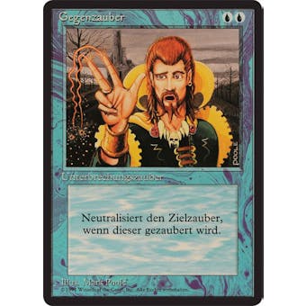 Magic the Gathering 3rd ed/Revised FBB GERMAN Foreign Black Border Counterspell - NEAR MINT (NM)