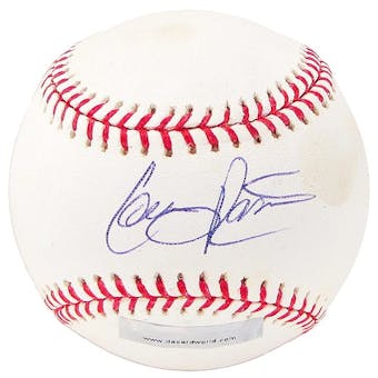 Colby Rasmus Autographed Baseball (Stained) (DACW COA)