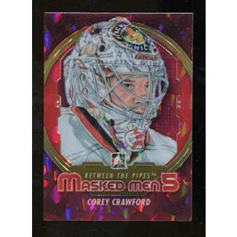 2012/13 In the Game Between The Pipes Masked Men V Rainbow #MM12 Corey Crawford