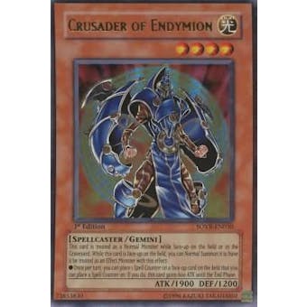 Yu-Gi-Oh Stardust Overdrive 1st Edition Single Crusader of Endymion Ultimate Rare - SLIGHT PLAY (SP)