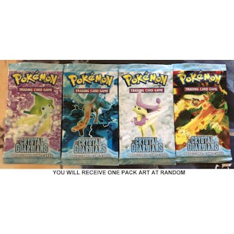 Pokemon EX Crystal Guardians SINGLE Booster Pack Random Art UNSEARCHED UNWEIGHED