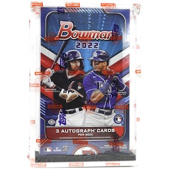 2022 Bowman Baseball Hobby Jumbo Box (Case Fresh)