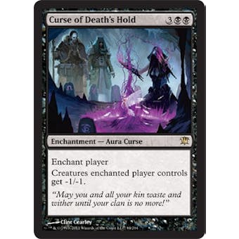 Magic the Gathering Innistrad Single Curse of Death's Hold Foil