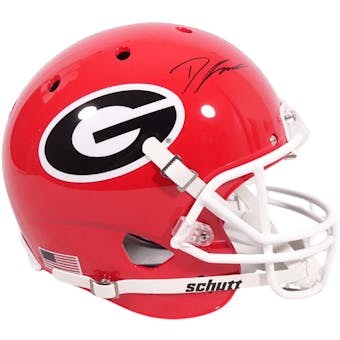 D'Andre Swift Autographed University of Georgia College Football Helmet