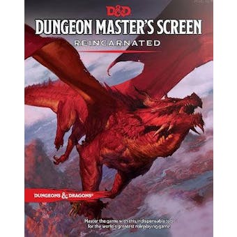 Dungeons and Dragons 5th Edition RPG: Dungeon Master's Screen Reincarnated (WOTC)