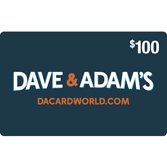 $100 Dave & Adam's Gift Certificate