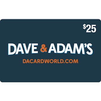 $25 Dave & Adam's Gift Certificate