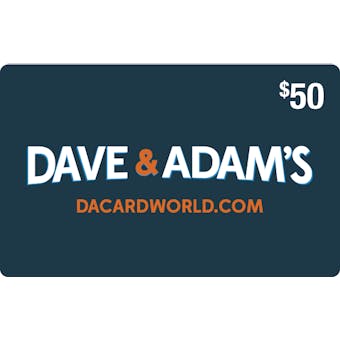 $50 Dave & Adam's Gift Certificate