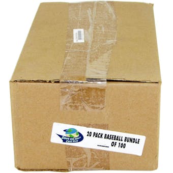 Mixed Baseball Pack Bundle (20 Packs)